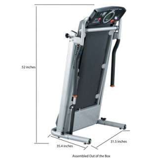 Exerpeutic Fitness Walking Electric Treadmill with Extra Long Safety 