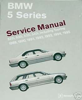 BMW E34 5 series BENTLEY Repair Manual 525 530 535 540 i NEW Sealed 