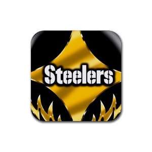   Square Bar Coasters Pittsburgh Steelers Sport Team 