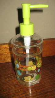   Frog & Monkey Liquid Soap Dispenser for Childrens Bath NEW  