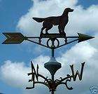 Weathervane Golden Retriever Weather Vane Lightning Rod