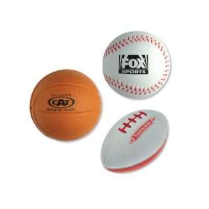  Custom Printed Sports Stress Ball   Min Quantity of 250 