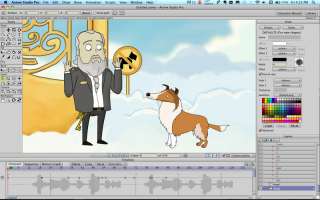 Anime Studio Pro 8 offers an intuitive interface packed with powerful 