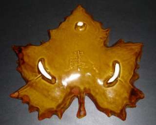 Dryden Pottery ~ Maple Leaf Serving Dish ~ Great Condition  