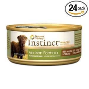 Natures Variety Canned Dog Food, Instinct Canine Venison Diet (Pack 