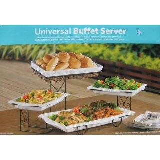   Buffet Server with Removable Ceramic Plates Explore similar items