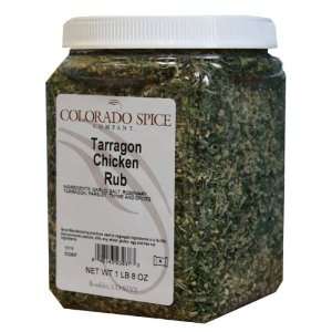 Colorado Spice Tarragon Chicken Rub, 24 Ounce  Grocery 
