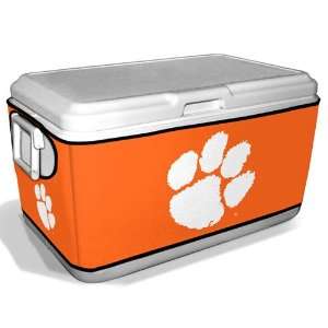 Clemson Tigers Orange Square Team Logo Cooler Cover  