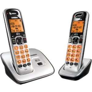  UNIDEN D1660 2 DECT 6.0 CORDLESS PHONE SYSTEM WITH CALL 