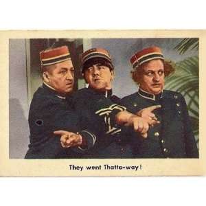 Three Stooges (Color), The Larry, Moe & Curly #72 Single Trading Card