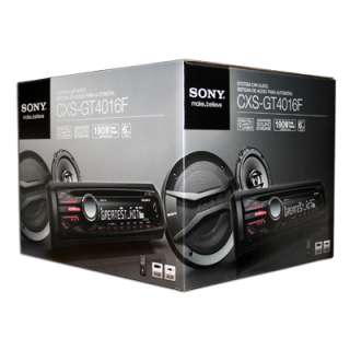 NEW Sony 2012 Car Audio CD//USB Player Stereo + 6.5 Replacement 
