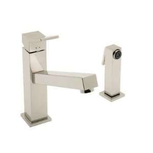   Faucet with Metal Side Spray, Stainless Steel