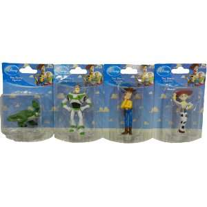  Disney Toy Story Set of 4 Cake Toppers Toy Figurines Woody 