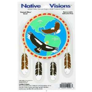  Native Visions   Window Transparencies Condor & Eagle   1 