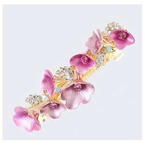   Angels Trumpet Flower Hair Clip (Style00828 Pink)