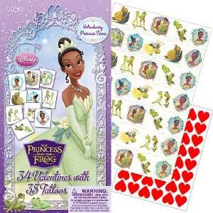   Frog Deluxe Valentines Day Cards 34ct with 35 Tattoos Toys & Games