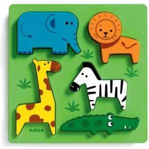    Djeco Wooden Lift Out Puzzle   Incrocodilble Toys & Games