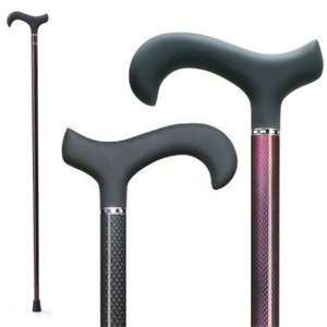 Lightweight & Strong Carbon Fiber Walking Cane with Soft Touch Derby 