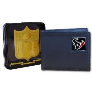  Houston Texans Bifold Wallet in a Tin