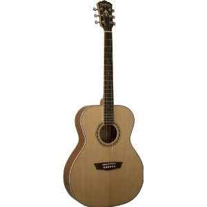  Washburn Wf10s Folk Acoustic Guitar Solid Spruce Top 