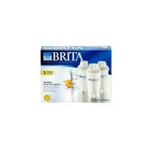   3PK Brita Repl Filter cartridges water filter Patio, Lawn & Garden