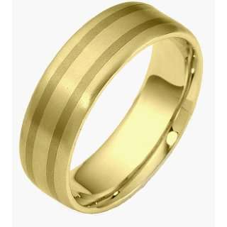   5mm Classic 14 Karat Yellow Gold Wedding Band   8.5 