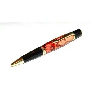  Wall Street Pen With 24kt Gold Plated Components and 